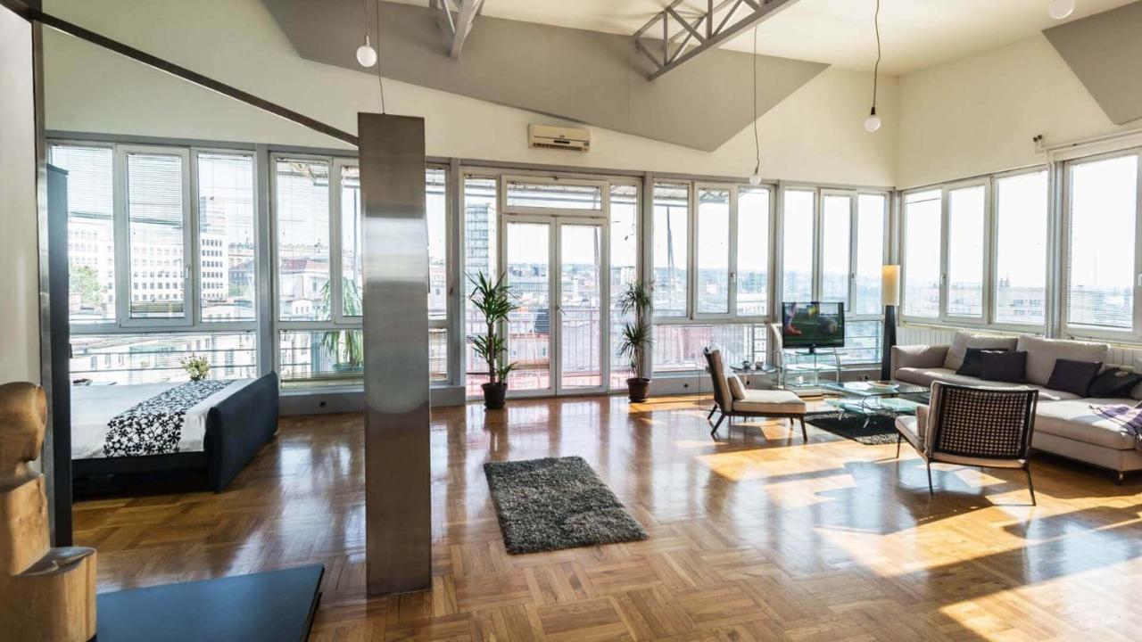 Apartment With The View Belgrado Exterior foto